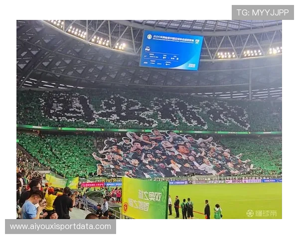 球迷看台展示巨型TIFO，支持主队